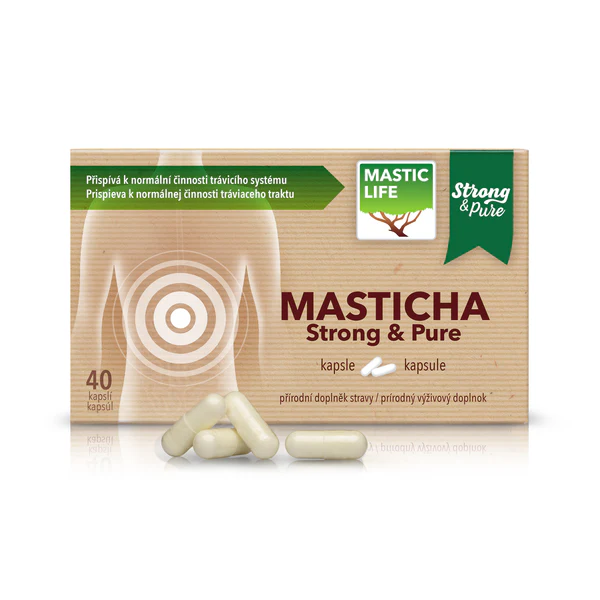 Masticlife Strong & Pure - masticha na redukciu helikobaktera pylori