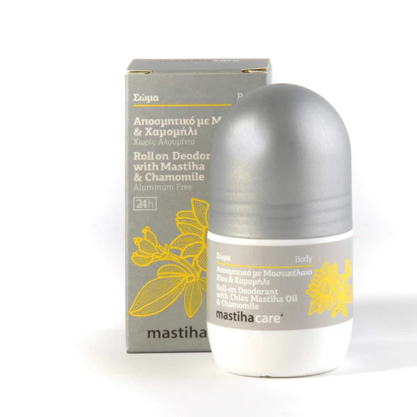 Roll-on Deodorant s mastichou, harmančekom a šalviou 50ml