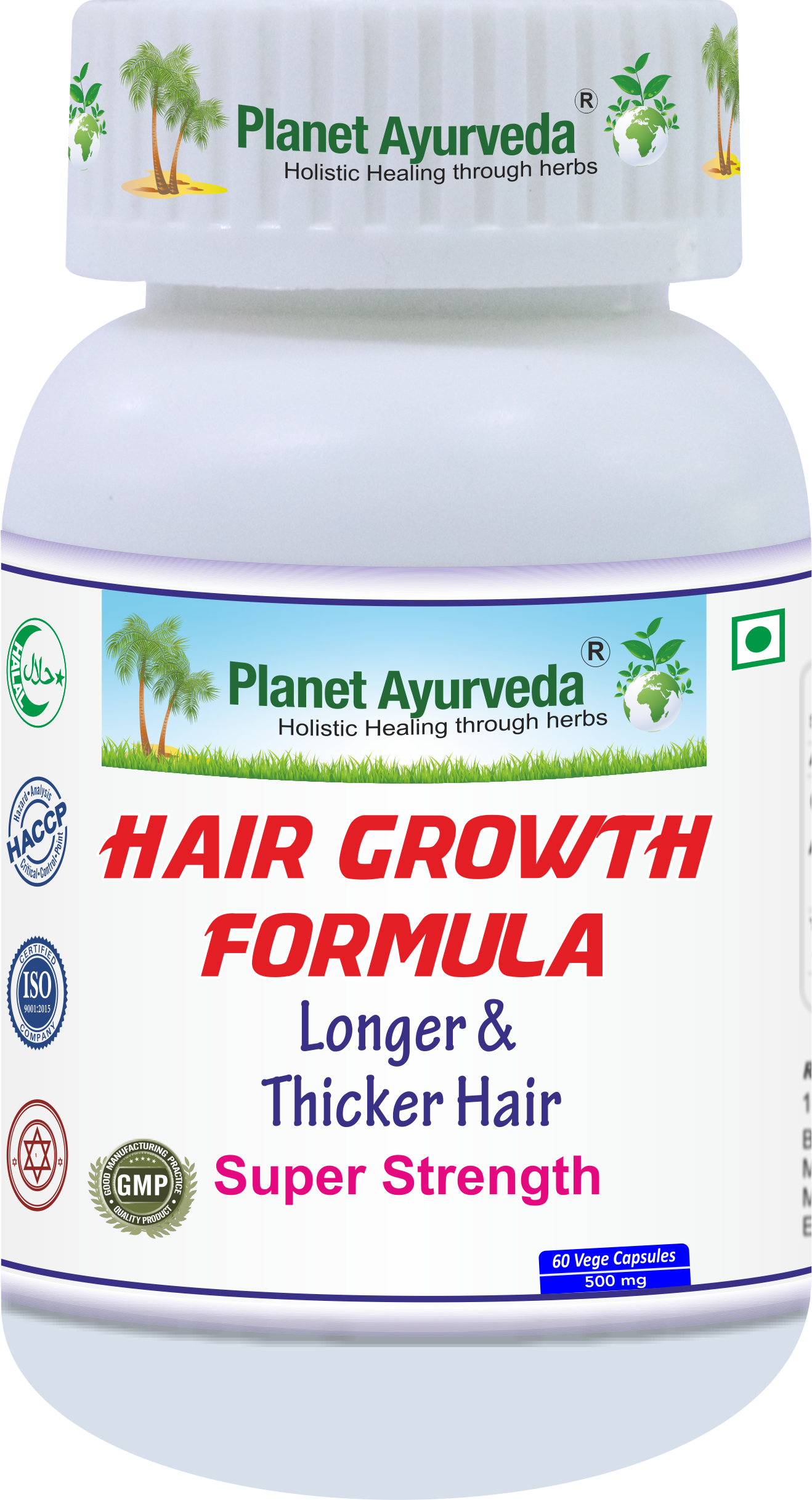 HAIR GROWTH FORMULA 500mg - podpora kvality vlasov